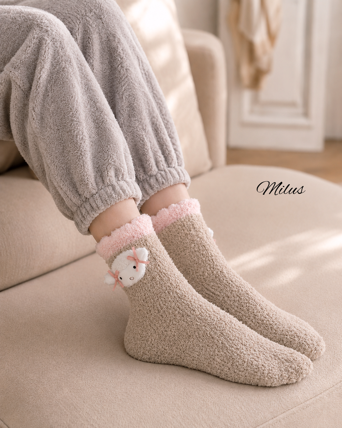 اکسسوری جوراب پاپوش تدی بوکله عروسکی - milusboutique گرگان
